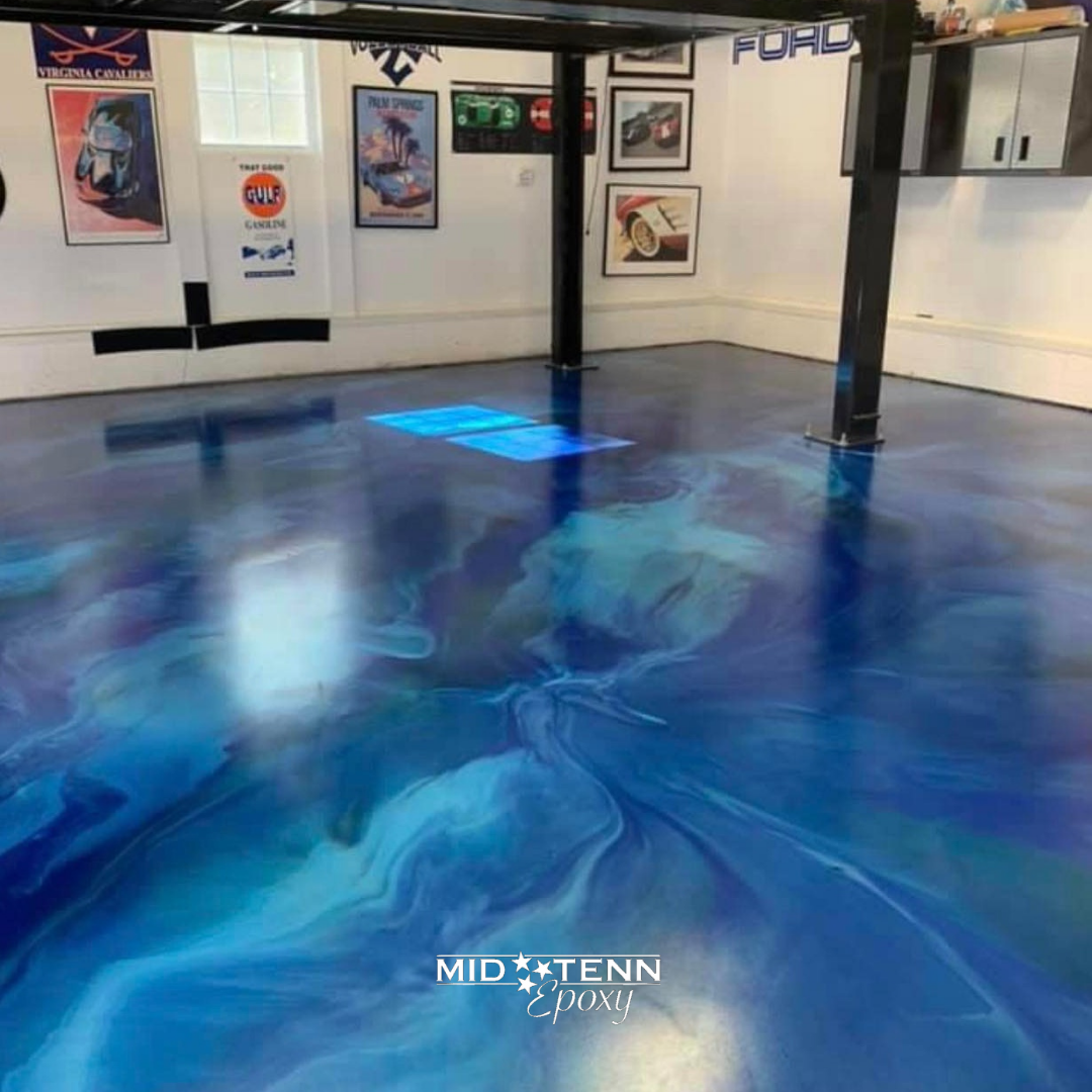 epoxy floor garage cost murfreesboro 37129