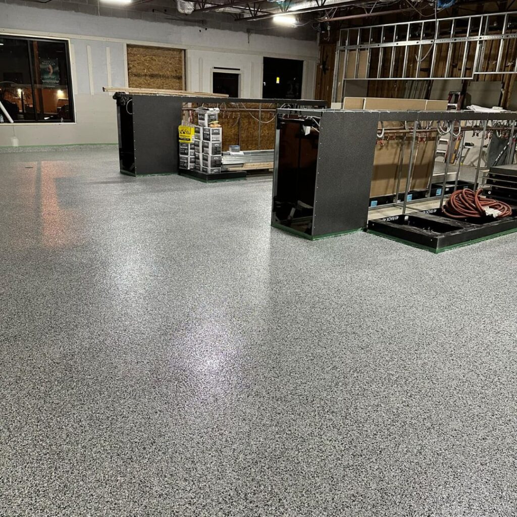 commercial floor Franklin epoxy flooring-min